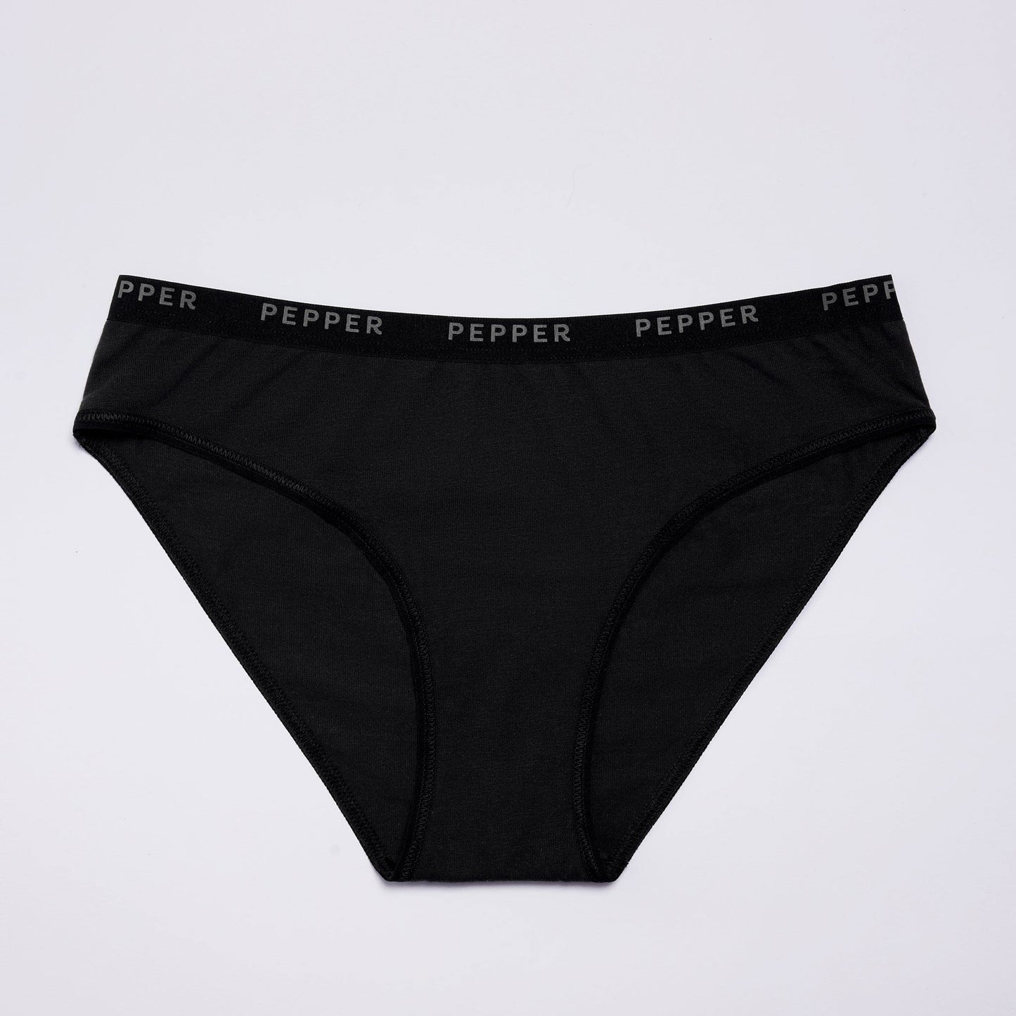 Supima® Cotton Bikini Black