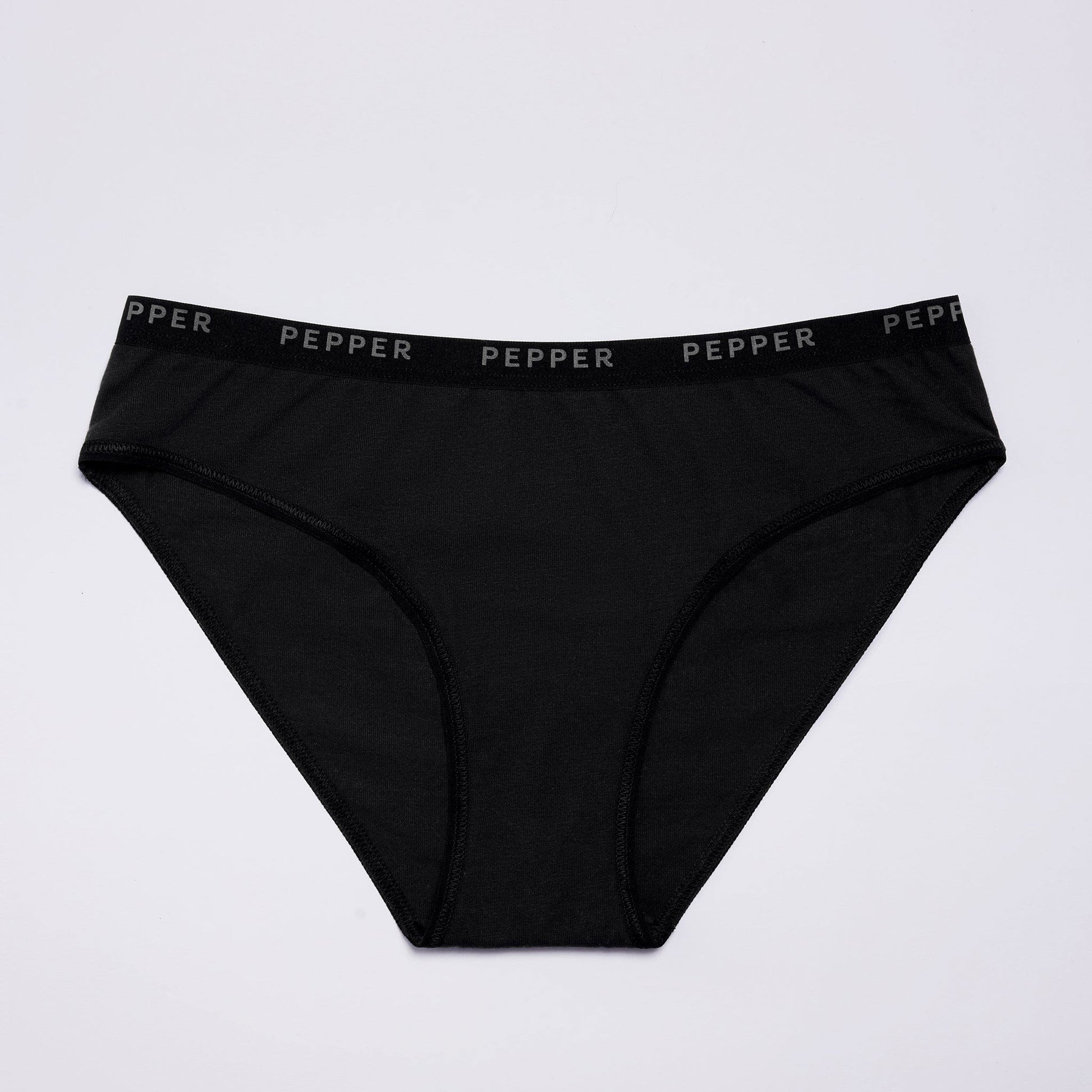 Supima® Cotton Bikini Black