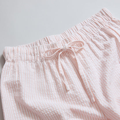 Cotton Lounge Pant Ballet Stripe
