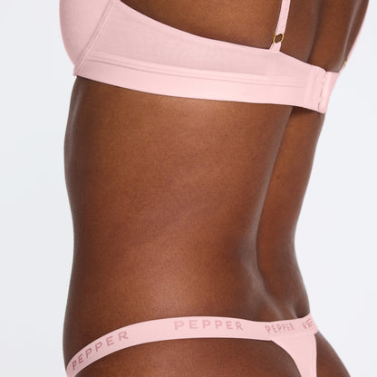 Supima® Cotton String Thong Ballet