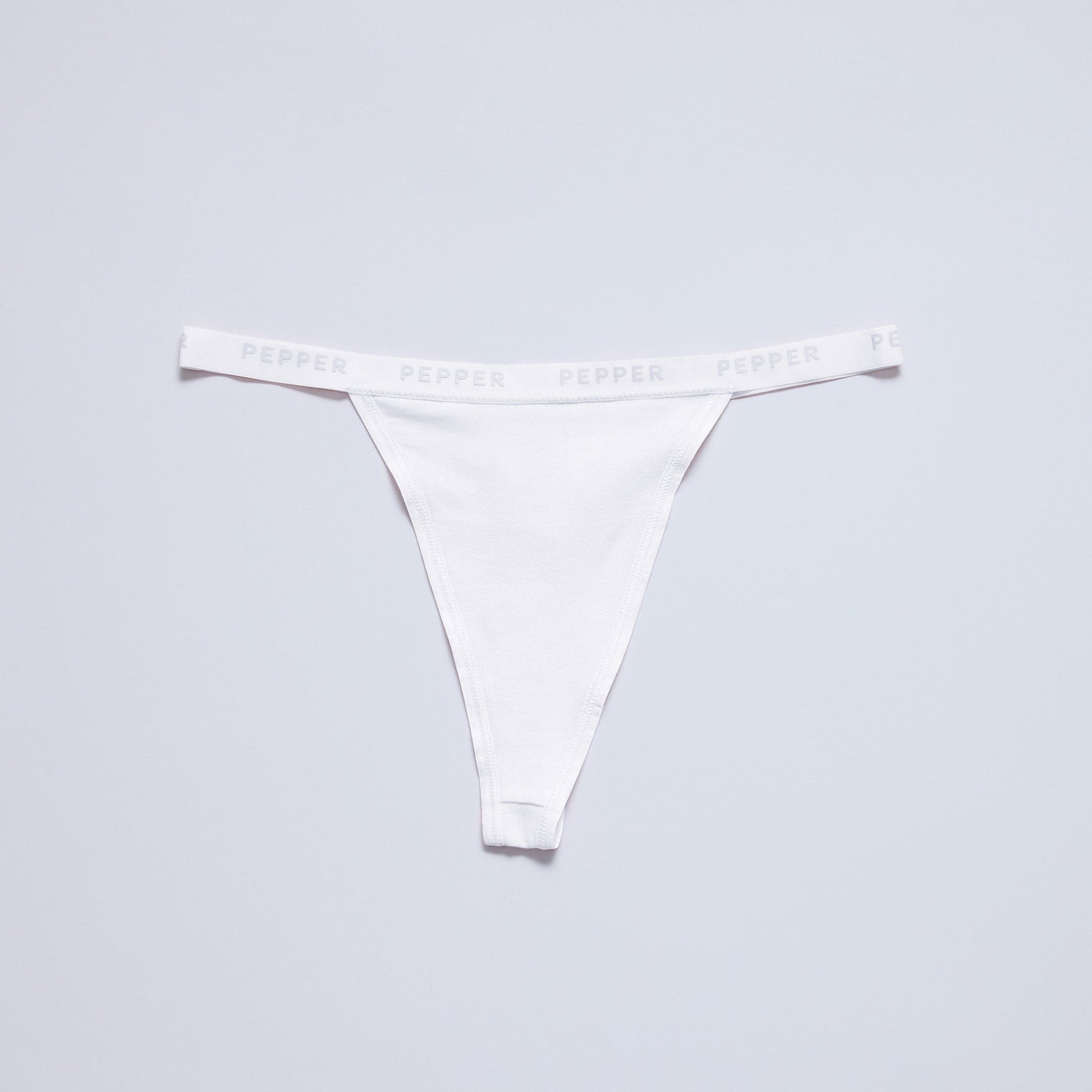 Supima® Cotton String Thong White