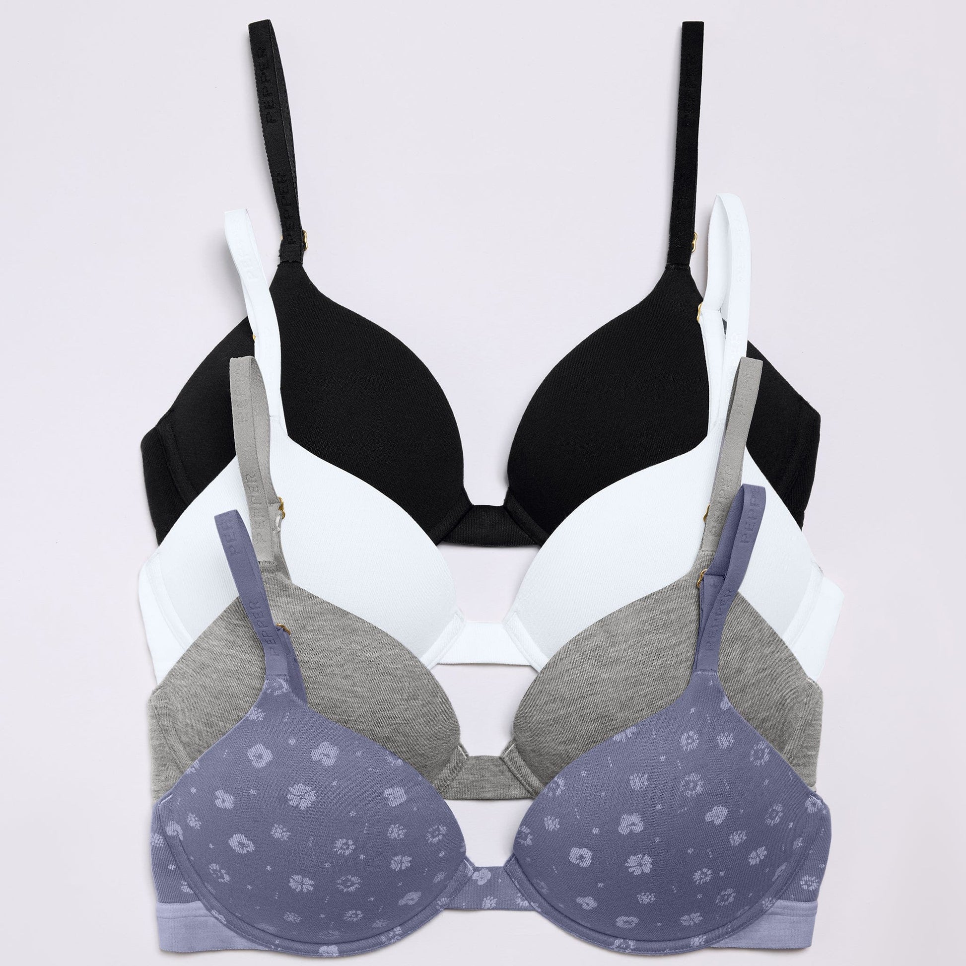 Supima® Cotton Lift Up Bra White
