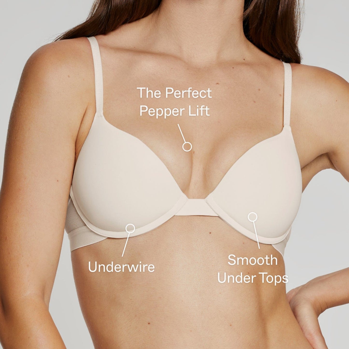 Lift Up Bra Espresso