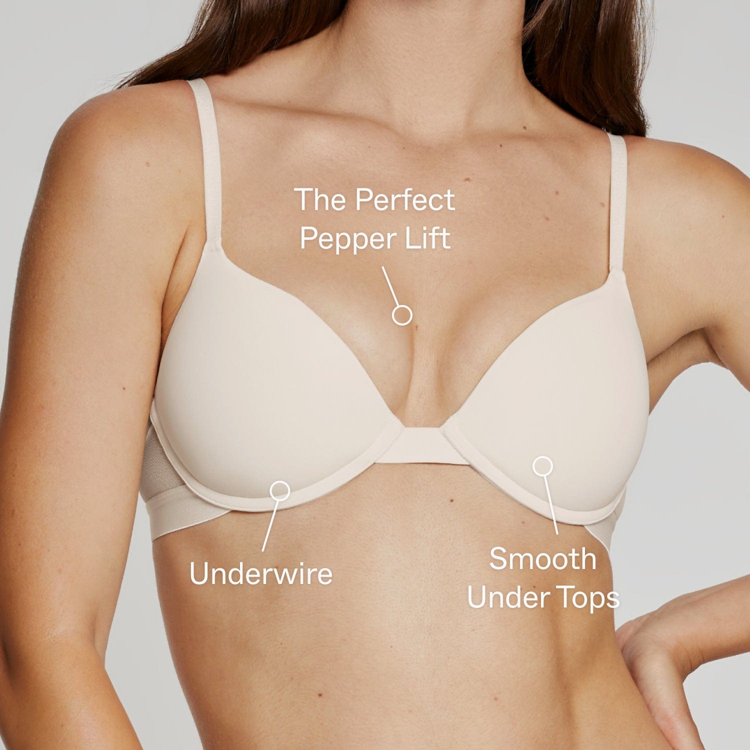 Lift Up Bra Espresso