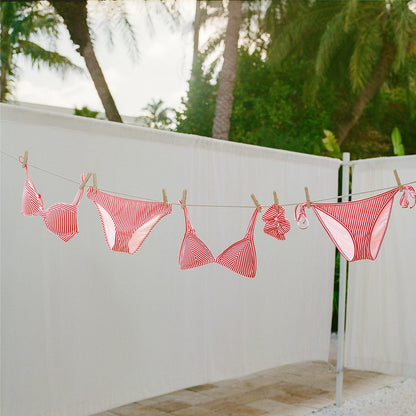 Lift Up Bikini Top Cabana (Riviera/White)