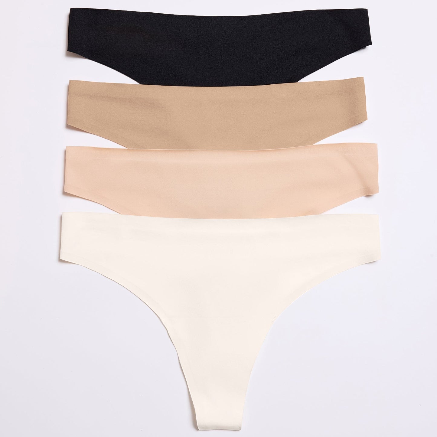 Simply Smooth No Show Thong Fawn