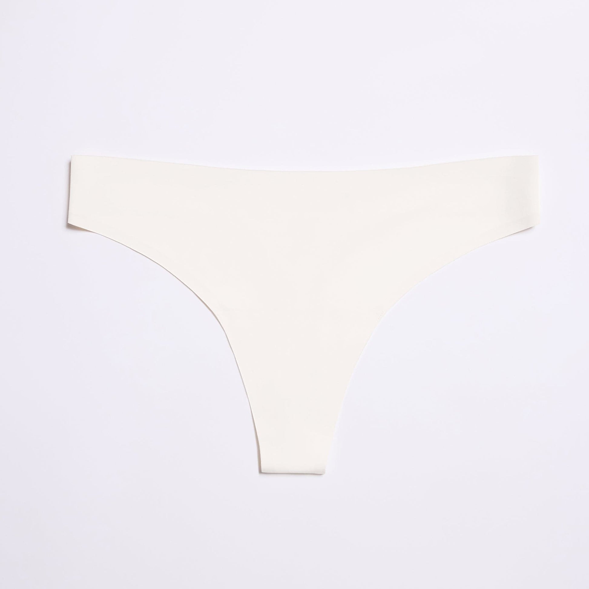 Simply Smooth No Show Thong Ecru