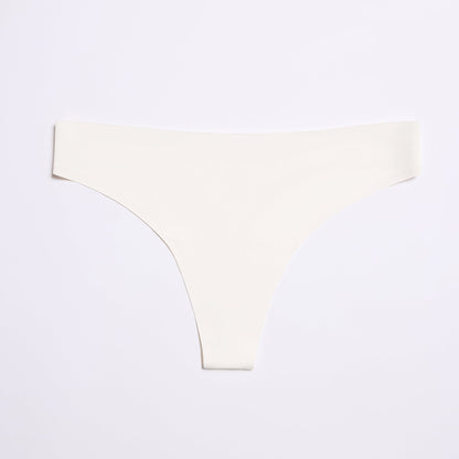 Simply Smooth No Show Thong Ecru