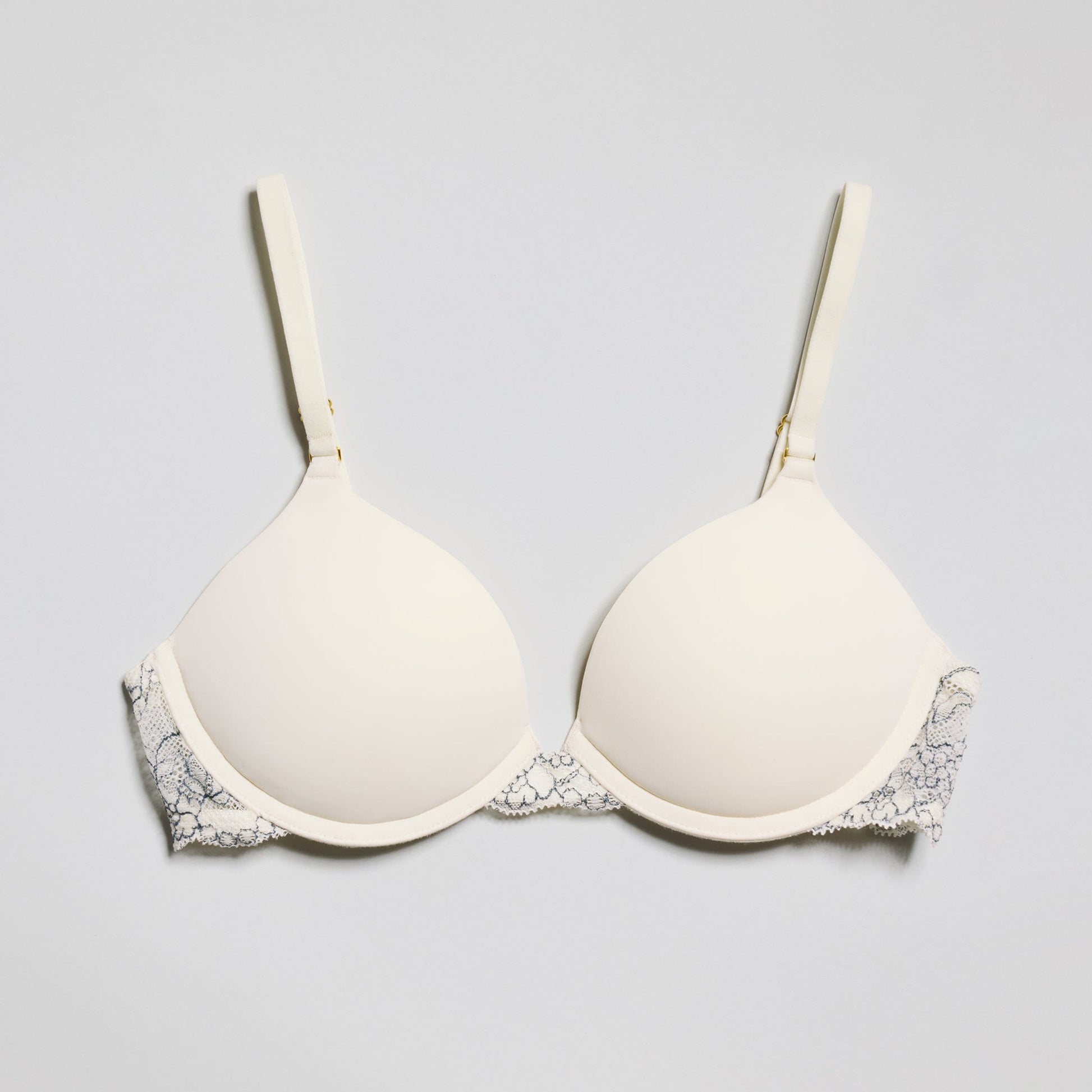 Smooth Lace Lift Up Bra Ecru Two-Tone