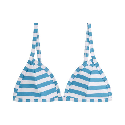 Triangle Bikini Top Parasol (Azure/White)