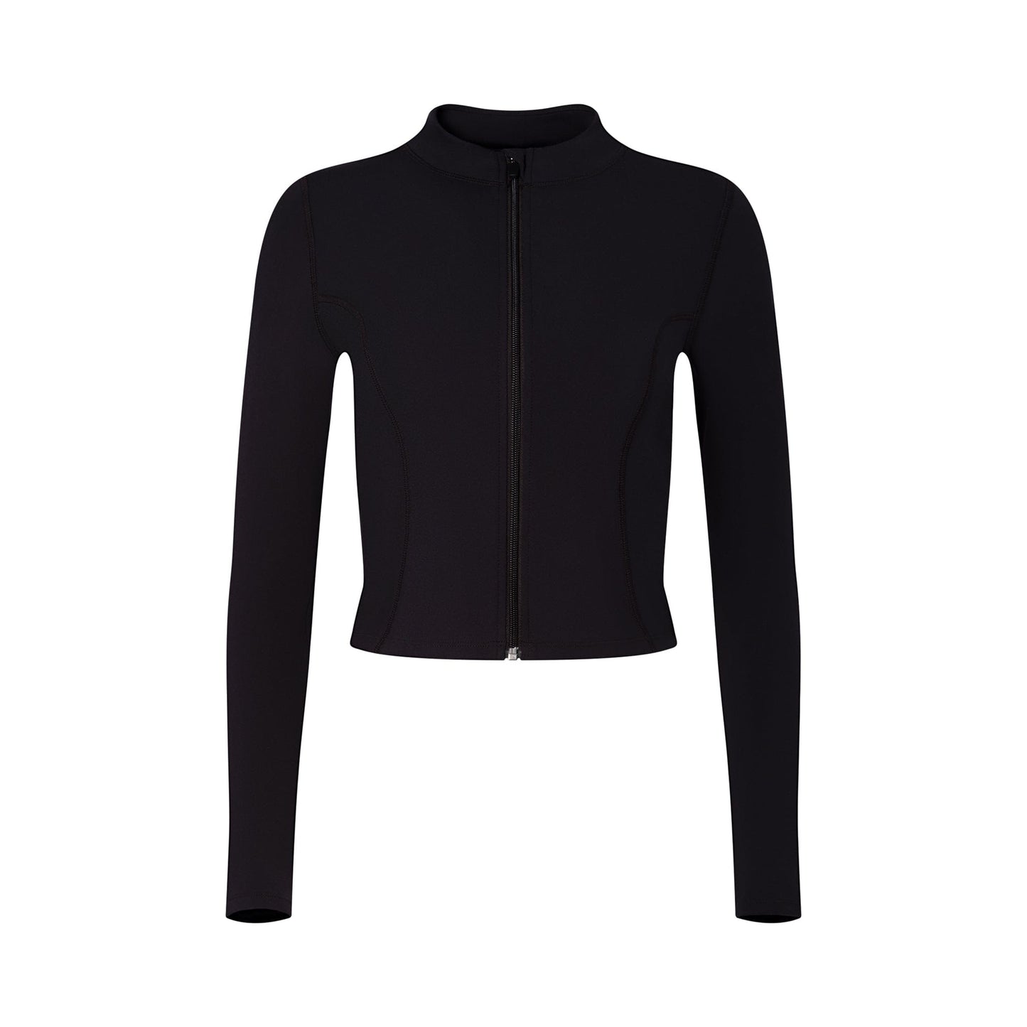 Zip Up Jacket Black