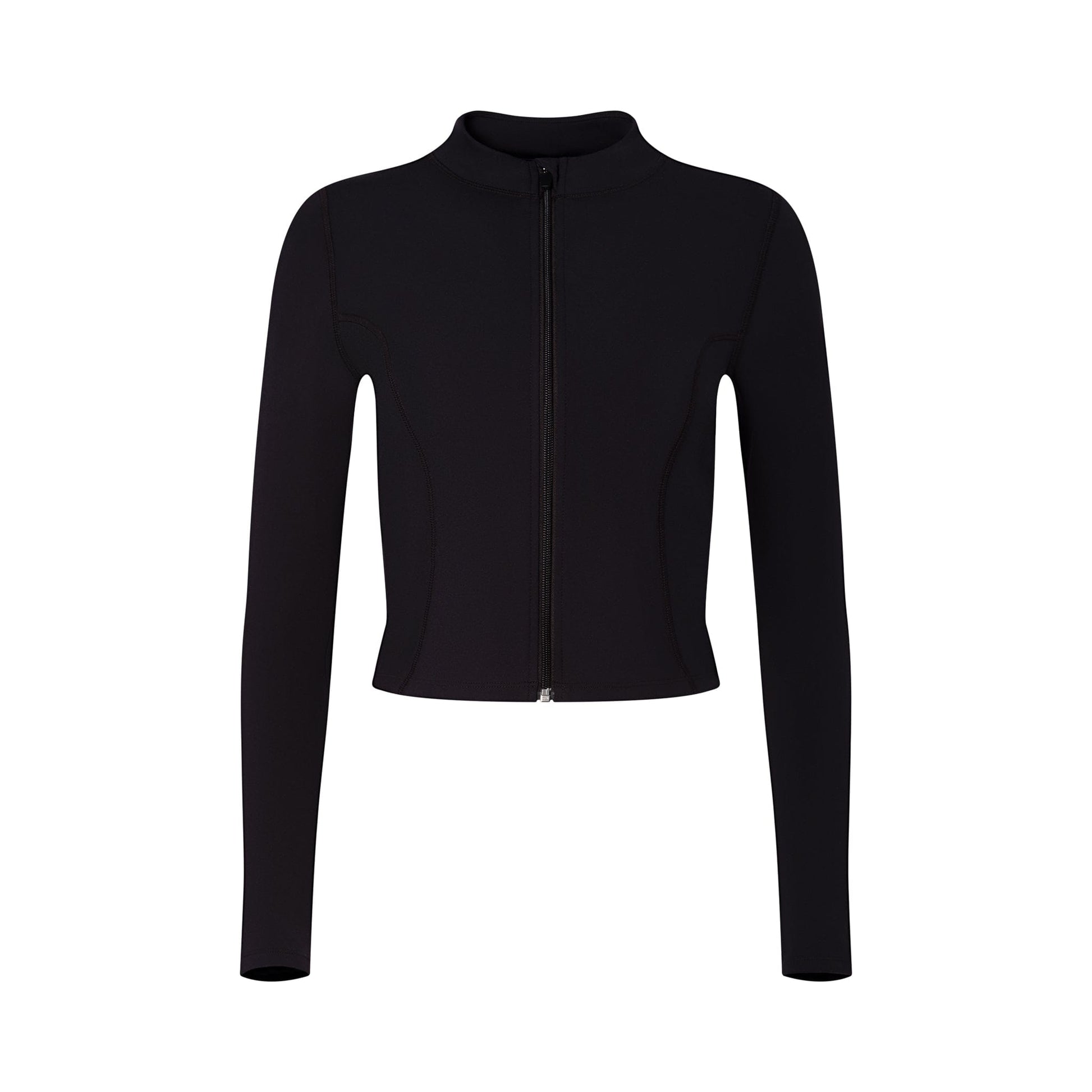 Zip Up Jacket Black